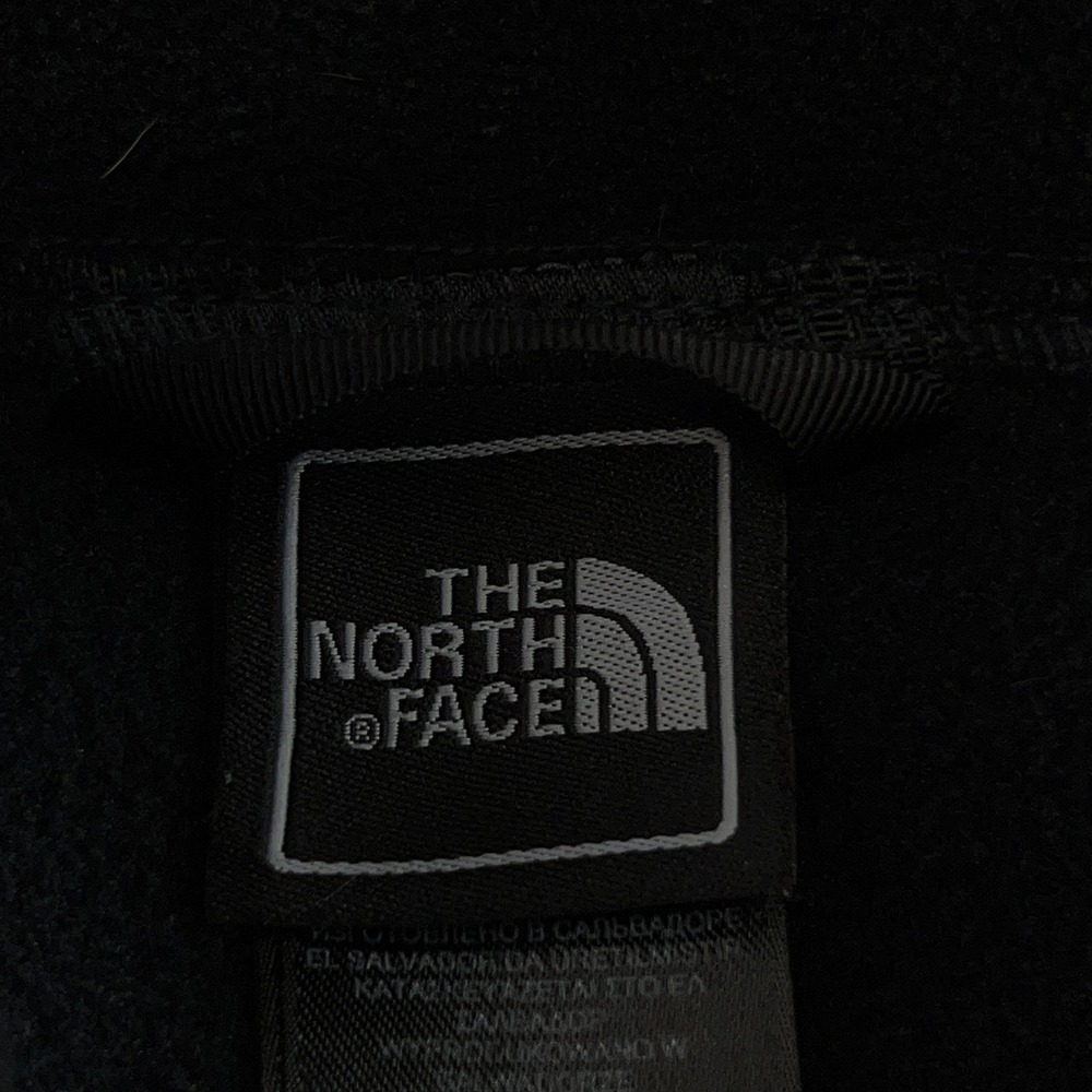 The North Face Boys XS Black Fleece Hooded Denali Jacket - Picture 4 of 10